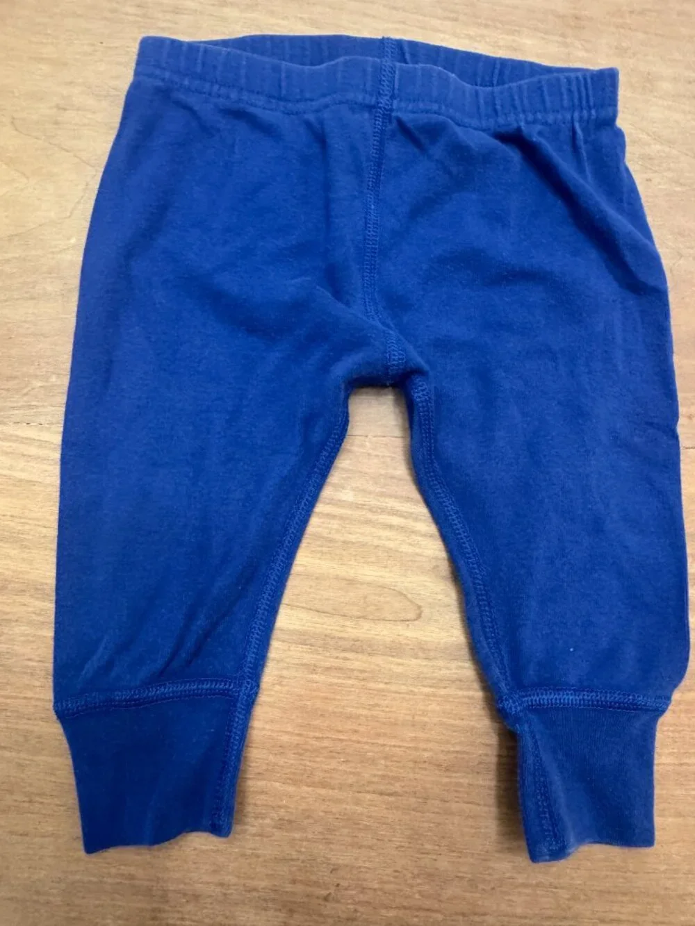 Hanna Andersson Blue 4-Piece Bundle Stripe Bodysuit Tee Pants Bear Hoodie 6-12M
